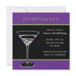 21st Birthday Party Invitation