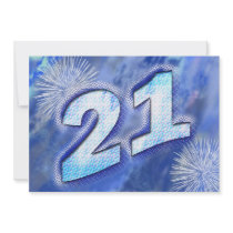 21st Birthday Party Invitation