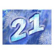 21st Birthday Party Invitation
