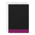 21st Birthday Party Invitations - Hot Pink Safari