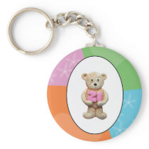 21st Birthday Teddy Bear keychains