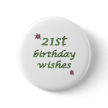 21st Birthday Wishes