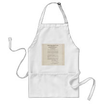 21st Constitutional Amendment Ending Prohibition Aprons