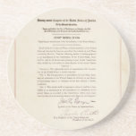 21st Constitutional Amendment Ending Prohibition Coasters