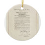 21st Constitutional Amendment Ending Prohibition Ornament