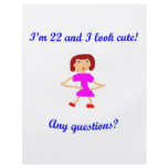 22  I'm 22 and I look cute! flyers
