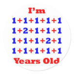 22 Years old! Stickers