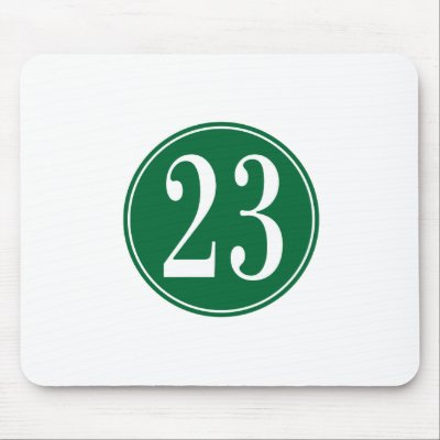 #23 Green Circle by NumberExpress
