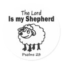 23 Psalm stickers