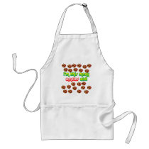 23 This Many Apples Old Apron