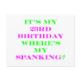 23 Where's my spanking?