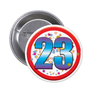 birthday 23rd badge cm v2 round gifts gift shirts posters