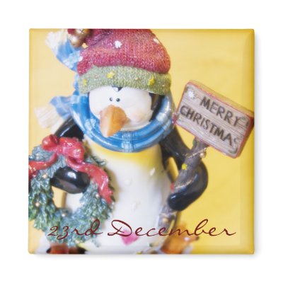 23rd December • Penguin • Magnet by SabineStGreetings