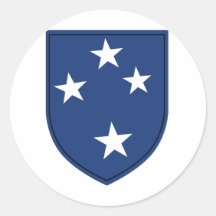 23rd InfantryDivision Round Sticker