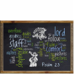 23rd Psalm Chalkboard 1 photo sculptures