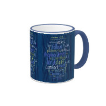 23rd Psalm Flowing Water Mugs
