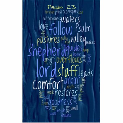 23rd Psalm Flowing Water by word_clouds