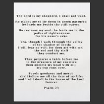 23rd Psalm flyers