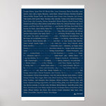 23x35 Print - Atheist Apparel Roll - Blue