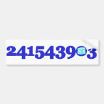 241543903 BUMPER STICKERS