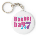 24/7 Basketball Key Chains
