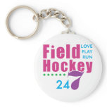 24/7 Field Hockey Keychains