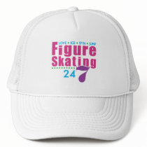 24/7 Figure Skating Mesh Hat