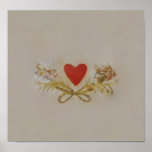 $24.95 Heart II ~ Poster Print