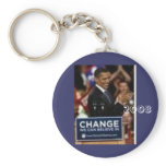 #24 Barack Obama, 2008 Keychain