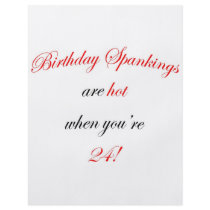 24 Birthday Spanking