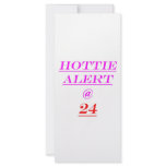 24 Hottie Alert Rack Card