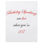 25 Birthday Spanking