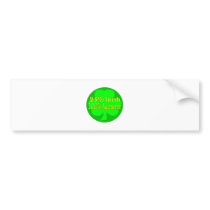 25% Irish 100% Awesome Bumper Stickers