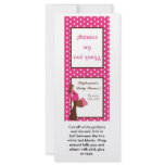 25 Lollipop Topper Pink Mod Mum Polka Dots