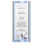25 Menu Cards Boy Blue Punk Rocker Guitar rack cards