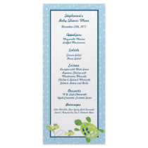 25 Menu Cards Turtle Reef Ocean Sea Turtle Personalised Rack Card