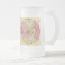 25 Miles Around Minneapolis - 1881 Map Coffee Mug