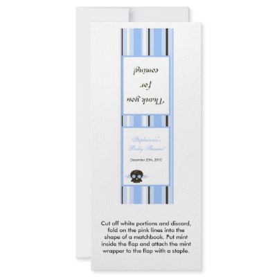 25 Mint Matchbook Boy Blue Punk Rocker Skull by thepapergenius