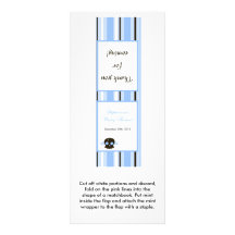 25 Mint Matchbook Boy Blue Punk Rocker Skull Full Color Rack Card