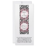 25 Mint Matchbooks Girly Butterfly Zebra Print