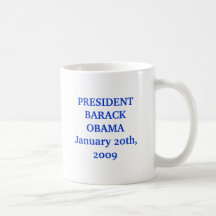 25_obama_lg[1], PRESIDENTBARACK OBAMAJanuary 20... Mug