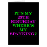 25 Where's my spanking? Blk