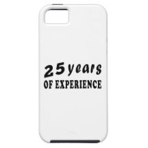 25 years of experience iPhone 5 cases