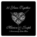 25th Anniversary GIFT Wall Clock