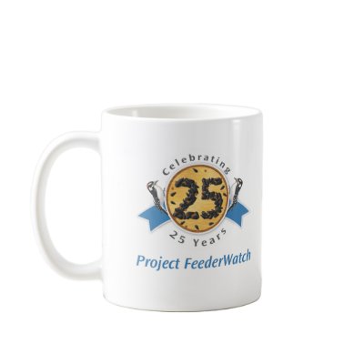 25th Anniversary mug by ProjectFeederWatch