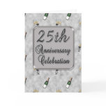 25th Anniversary Party Invitation cards