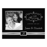25th Anniversary Party Invitations - with Photo