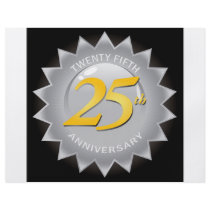 25th Anniversary Silver Seal
