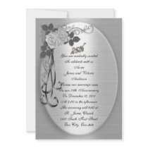 25th Anniversary Vow renewal Invites
