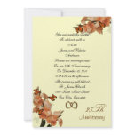 25th Anniversary wedding Vows renewal Invitation